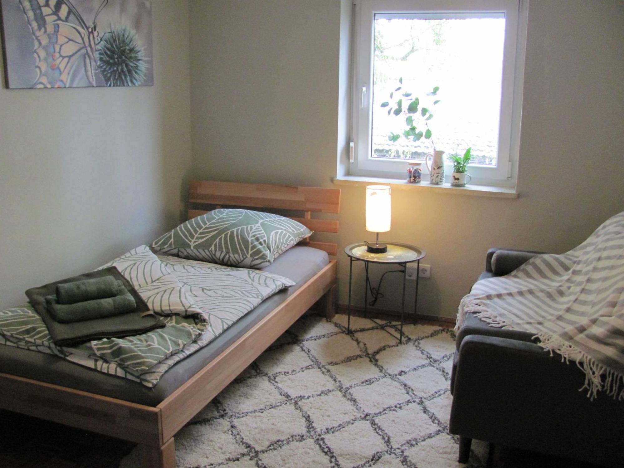 #3 Gemuetliches Ruhiges Zimmer Gartenblick, Gemeinschaftsbad W-Lan Airport Nah Gelegen Mit Late Night Check In Haus Nr 9,5 Trunkelsberg Extérieur photo